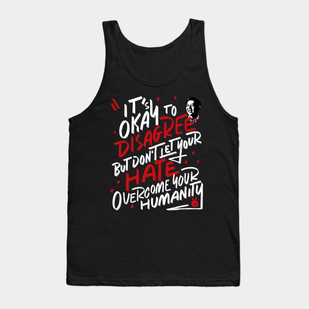 It's Okay To Disagree BBM Inday Sara Uniteam Supporter Philippines Pinoy Tank Top by teeleoshirts